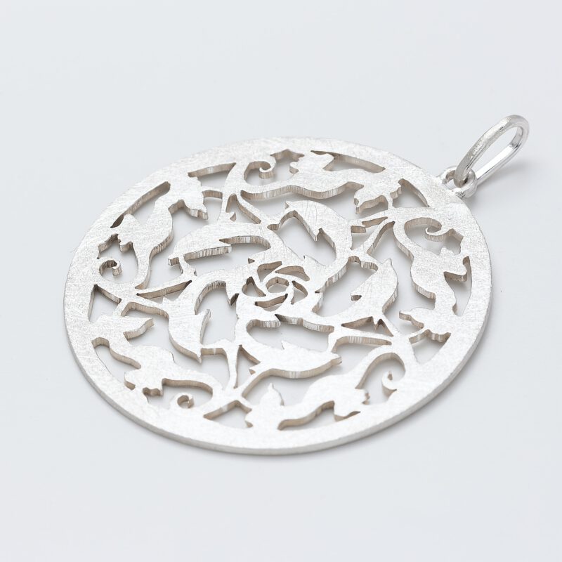 Dolphin and seahorse pendant
