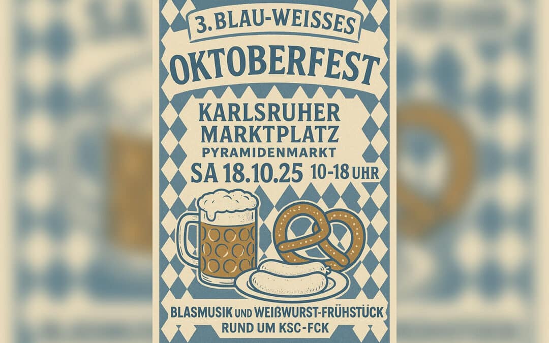 Karlsruher Pyramidenmarkt mit Oktoberfest - weidenthaler